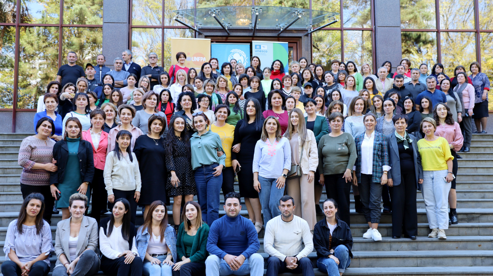 130 teachers from 75 schools accomplished the 5-days training course in October 2022, getti