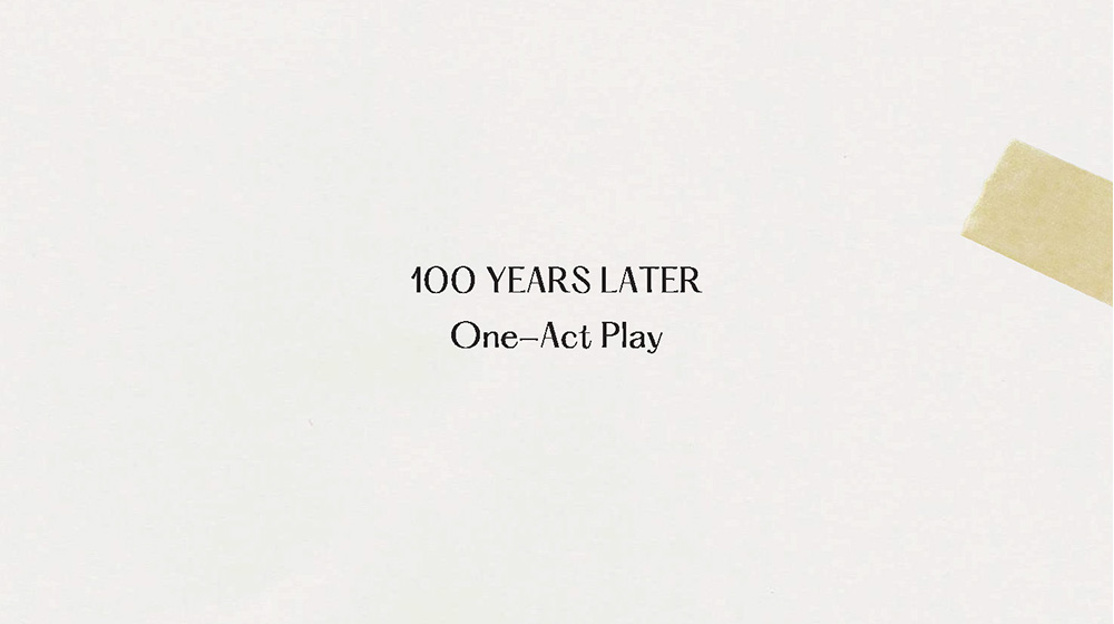 Cover of 100 Years Later Play 