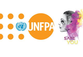 UNFPA and SafeYou logos