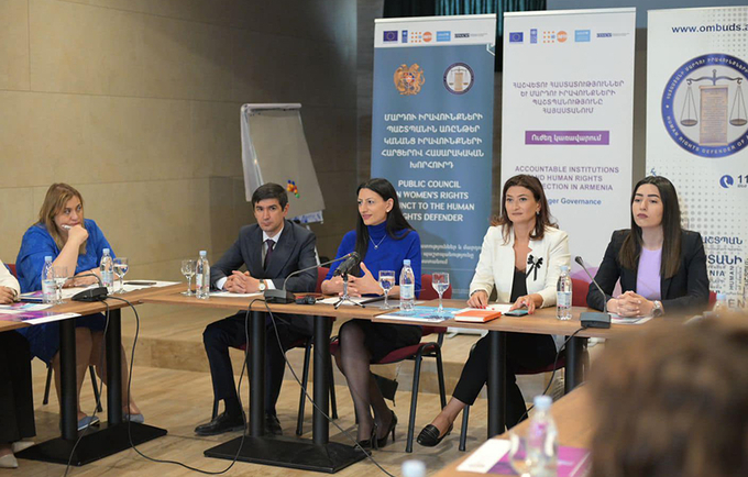 Launch of the Board Meeting of the Public Council on Women's Rights Adjunct to the Human Rights Defender of Armenia
