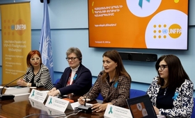 The round table dedicated to the prevention of cervical cancer in Armenia was chaired by the representatives of UNFPA and WHO