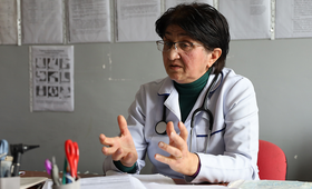 Lusine Rostomyan, Director of Geghamasar Primary Healthcare Center 