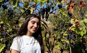Sixteen-year-old Syune from Tegh village of Syunik region