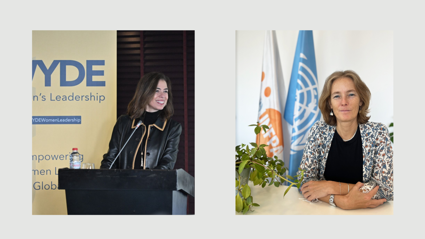 Belen Sanz Luque, UN Women Regional Director for Europe and Central Asia and Florence Bauer, UNFPA Regional Director for Eastern Europe and Central Asia.