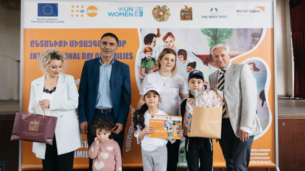 International Day of Families celebration event in Aragatsotn Province of Armenia