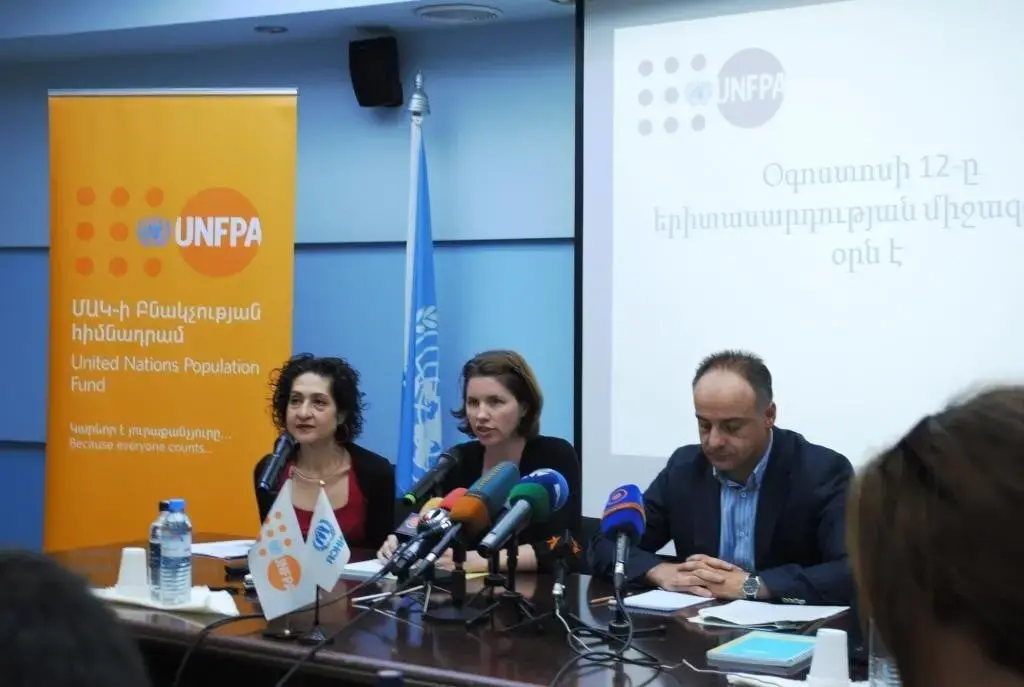 Youth Migration is this Year’s Theme for International Youth Day: a Press Conference was held at the UN House in Yerevan, Armenia