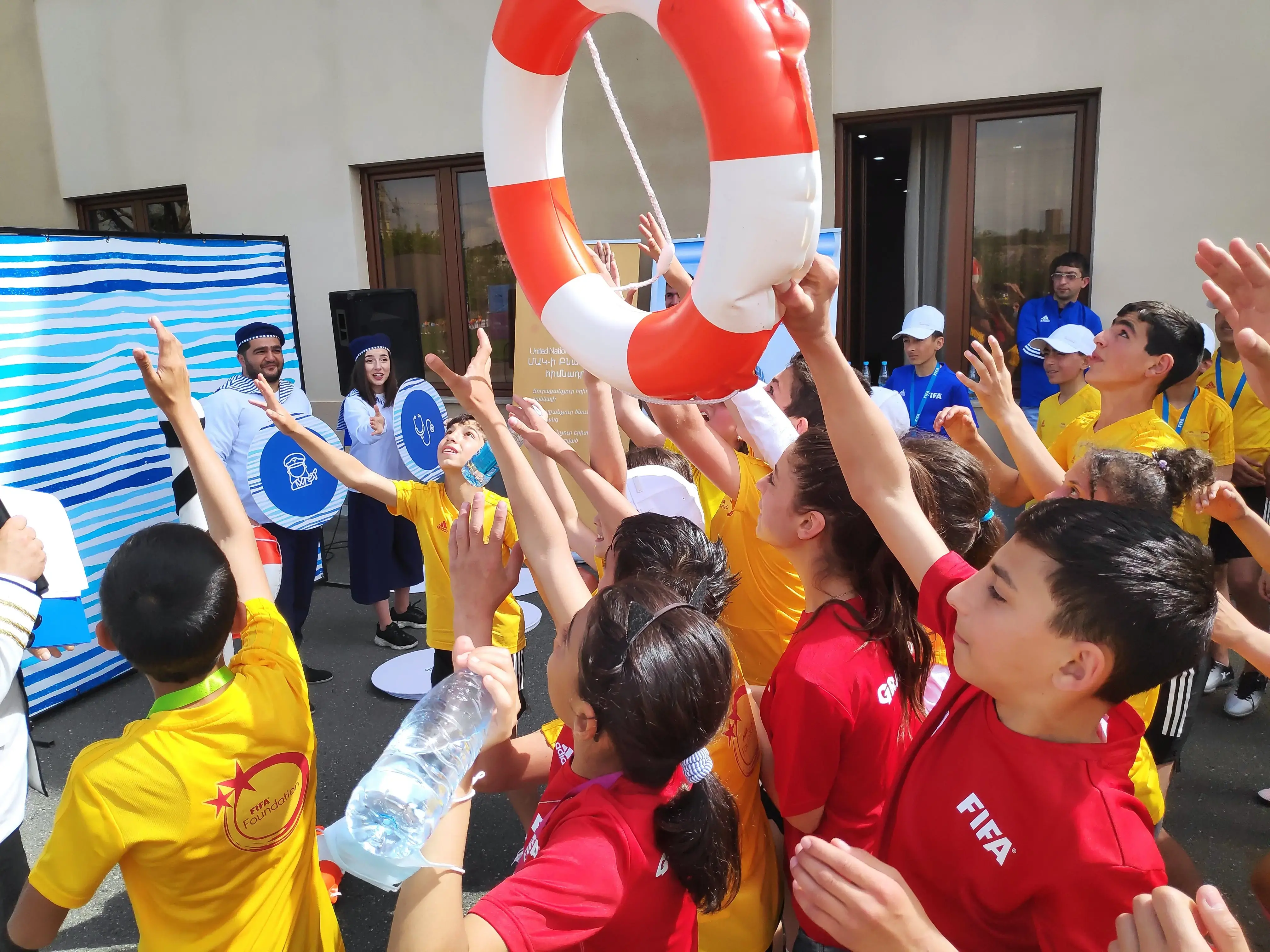 UNFPA teams up with FIFA Foundation and Football Federation of Armenia for a Five-day Campus