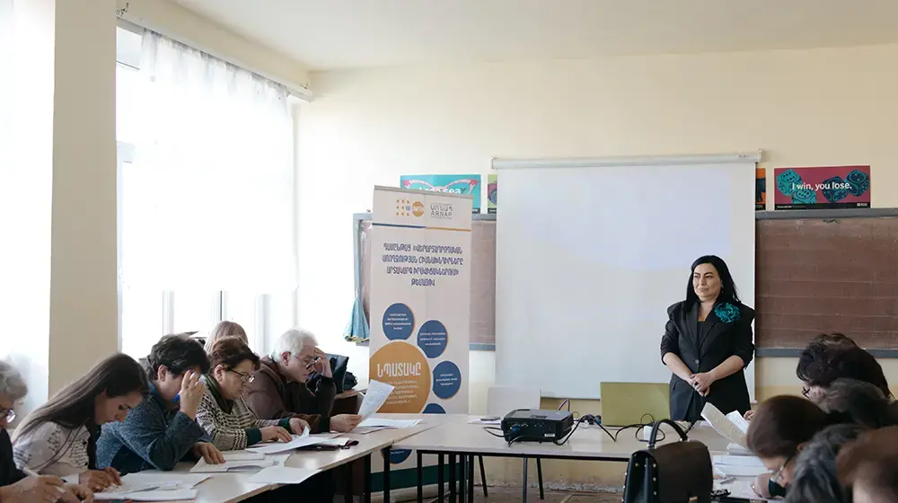 Minimum Initial Service Package for Sexual and reproductive health in Crisis Situations – MISP training course for healthcare workers in Gegharkunik region