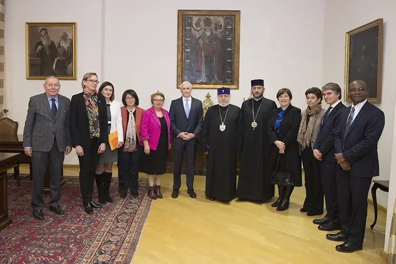 UN Country Team Meets with Armenian Round Table Foundation and the Catholicos of All Armenians