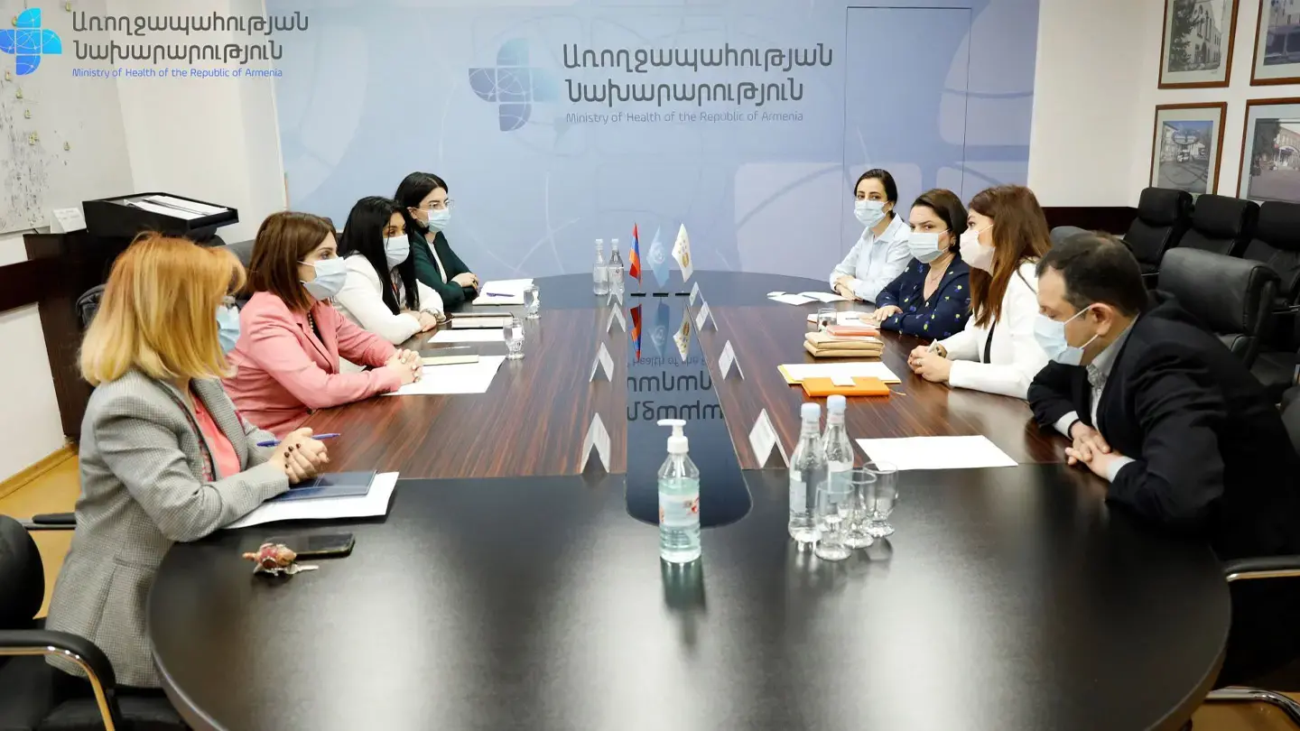 Հանդիպում Առողջապահության նախարարի պաշտոնակատարի հետ