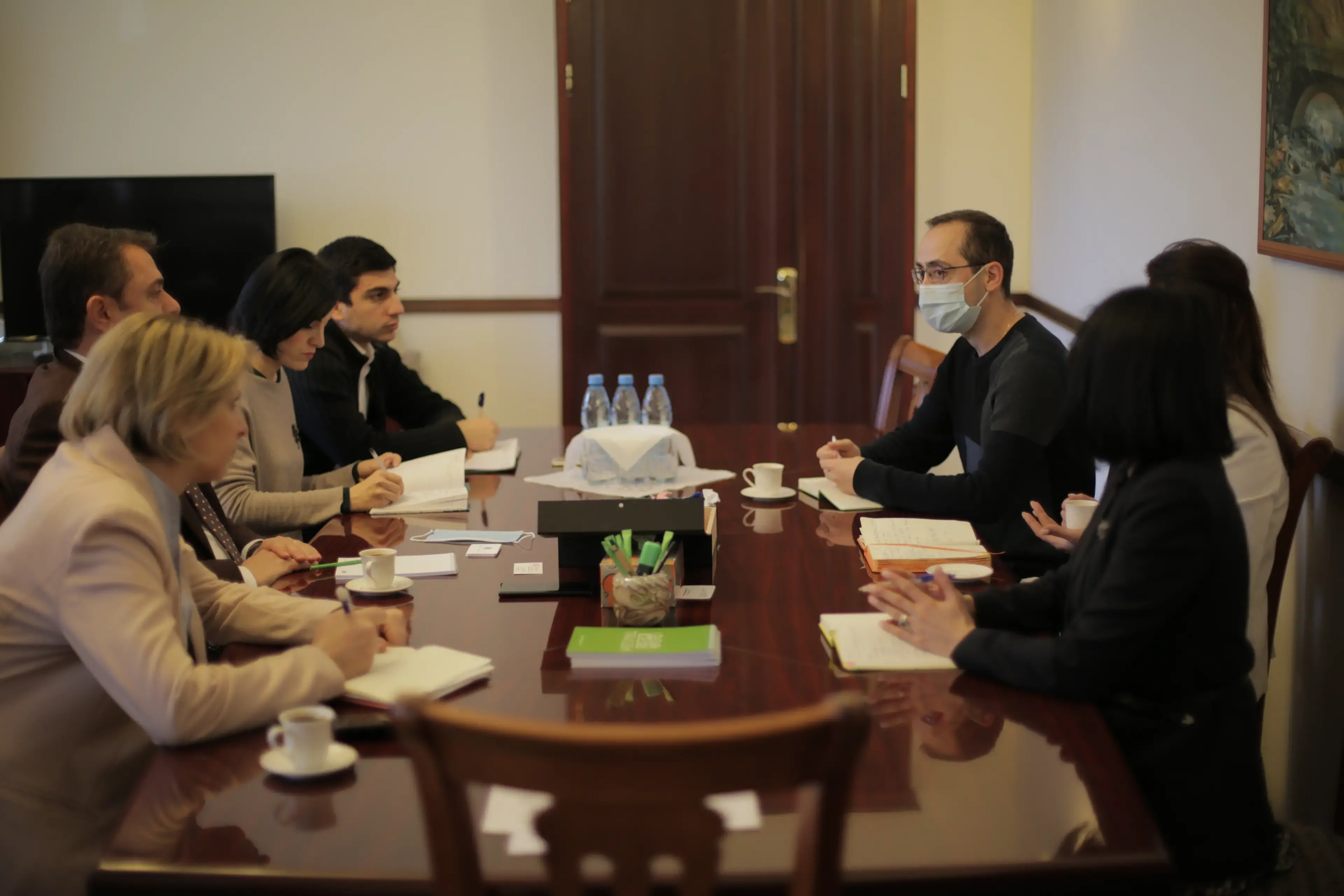 UNFPA Team Meets with Tavush Governor and his Team