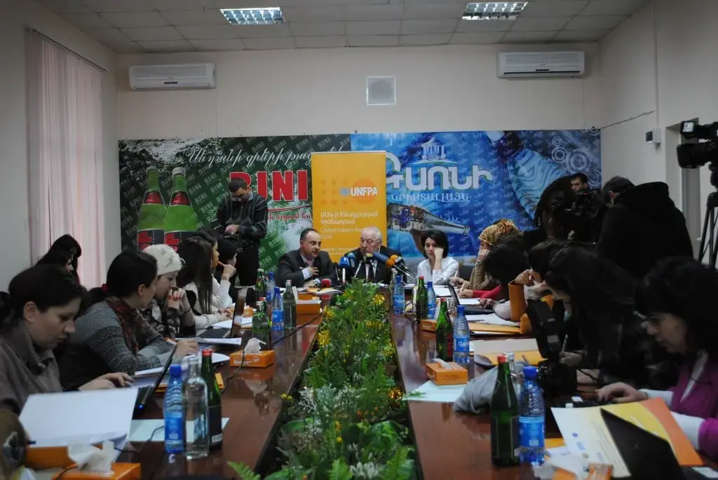 UNFPA Armenia presented the “Prevalence and Reasons of Sex Selective Abortions in Armenia” Report