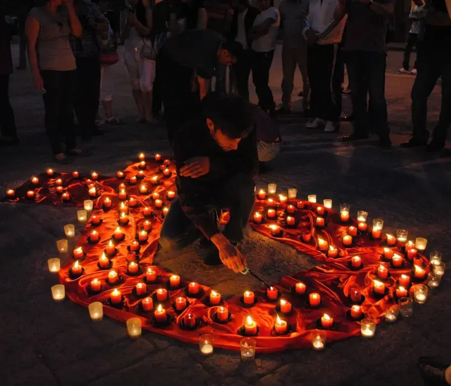 Candlelight Memorial event held in Yerevan, Armenia