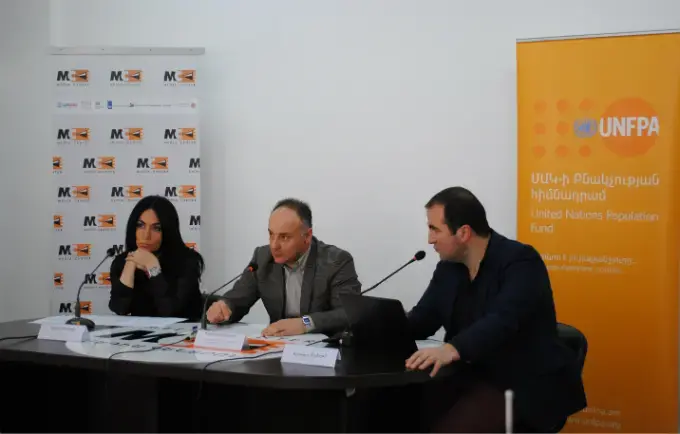 UNFPA Armenia presented its new gender gap study