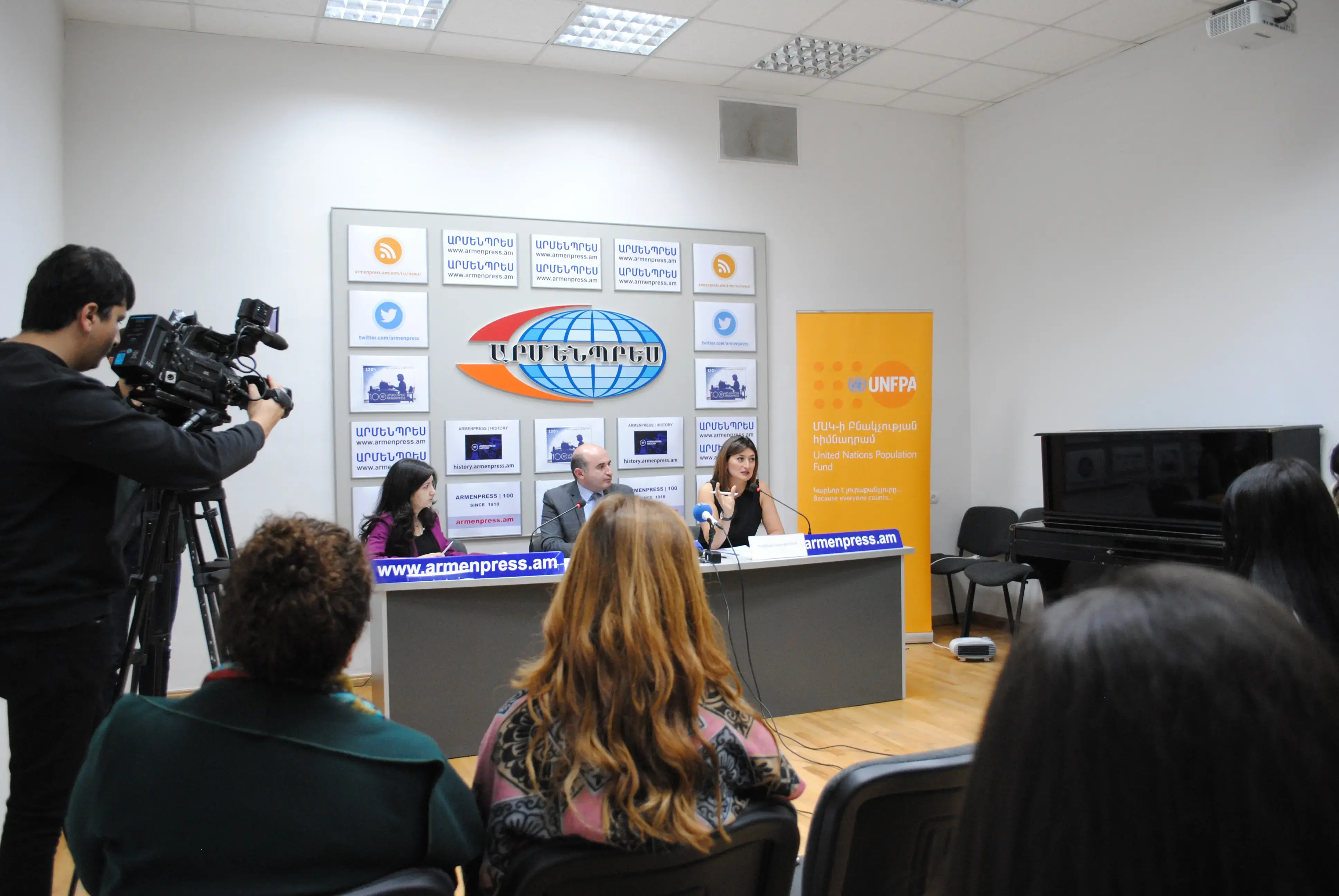 Press Conference on Prenatal Sex Selection Trends in Armenia