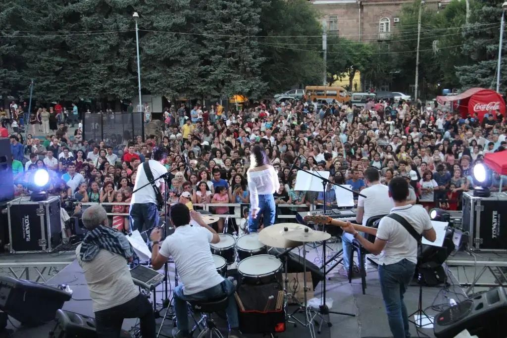 International Youth Day marked in Gyumri