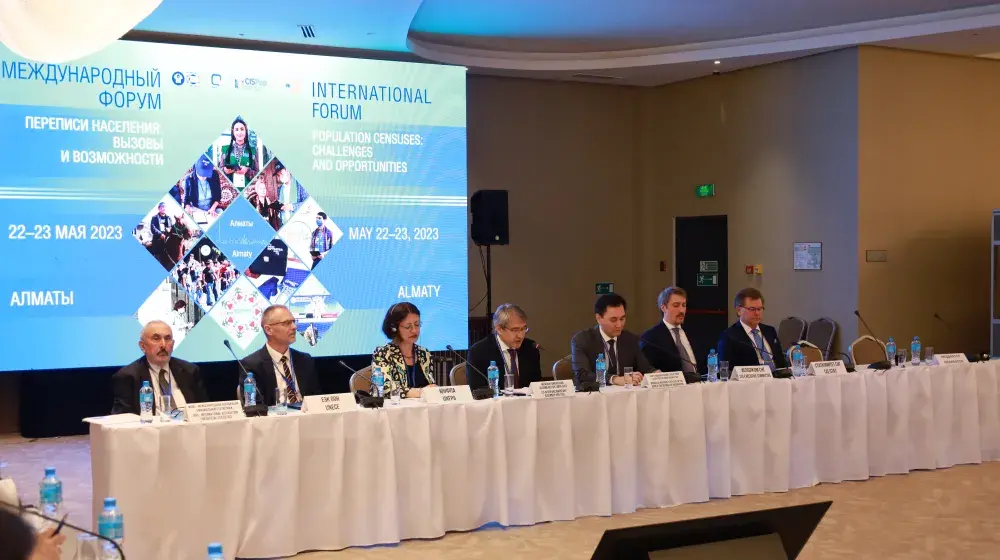 International Forum on "Population Censuses: Challenges and Opportunities" held in Almaty